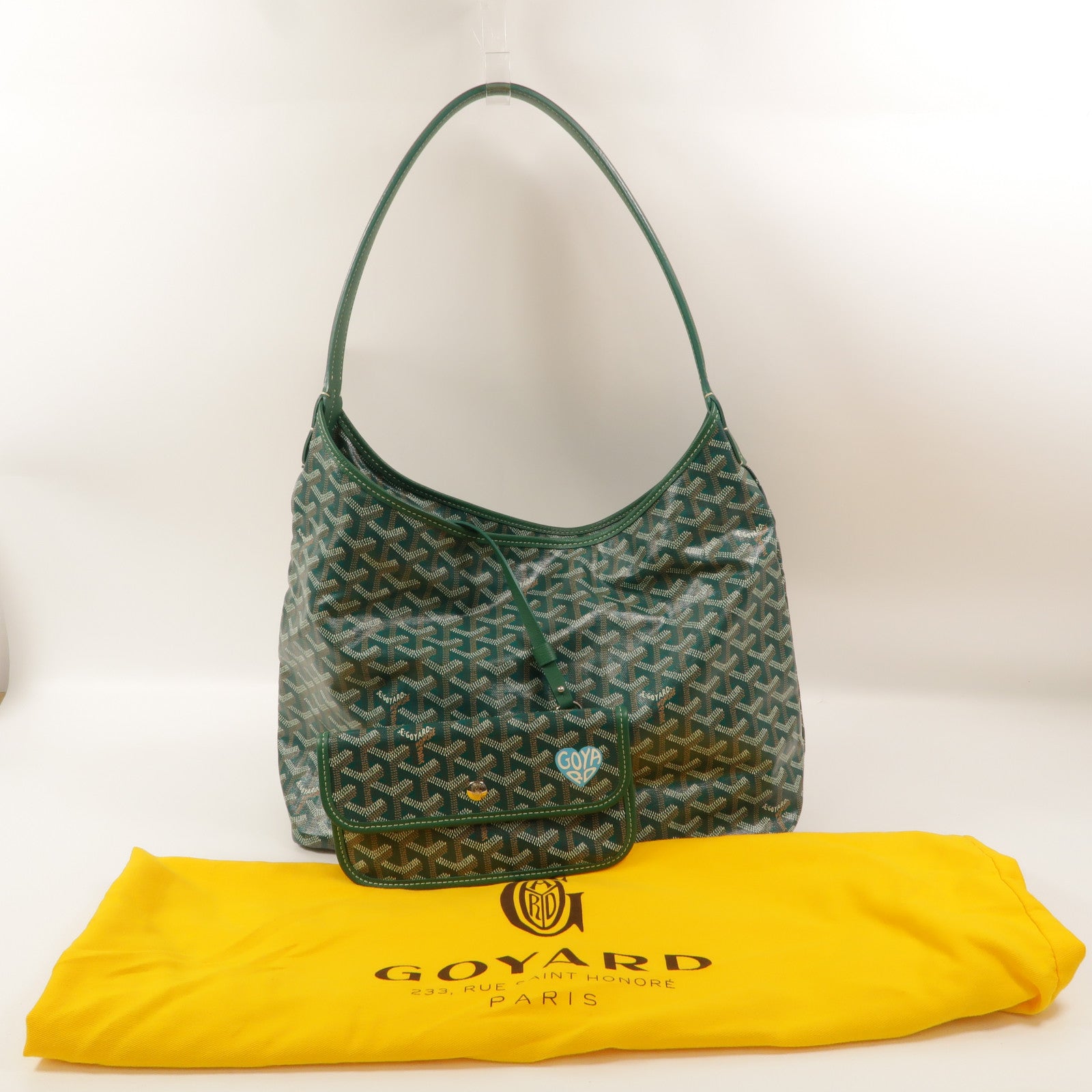 GOYARD 塗層帆布Boheme Hobo肩背袋