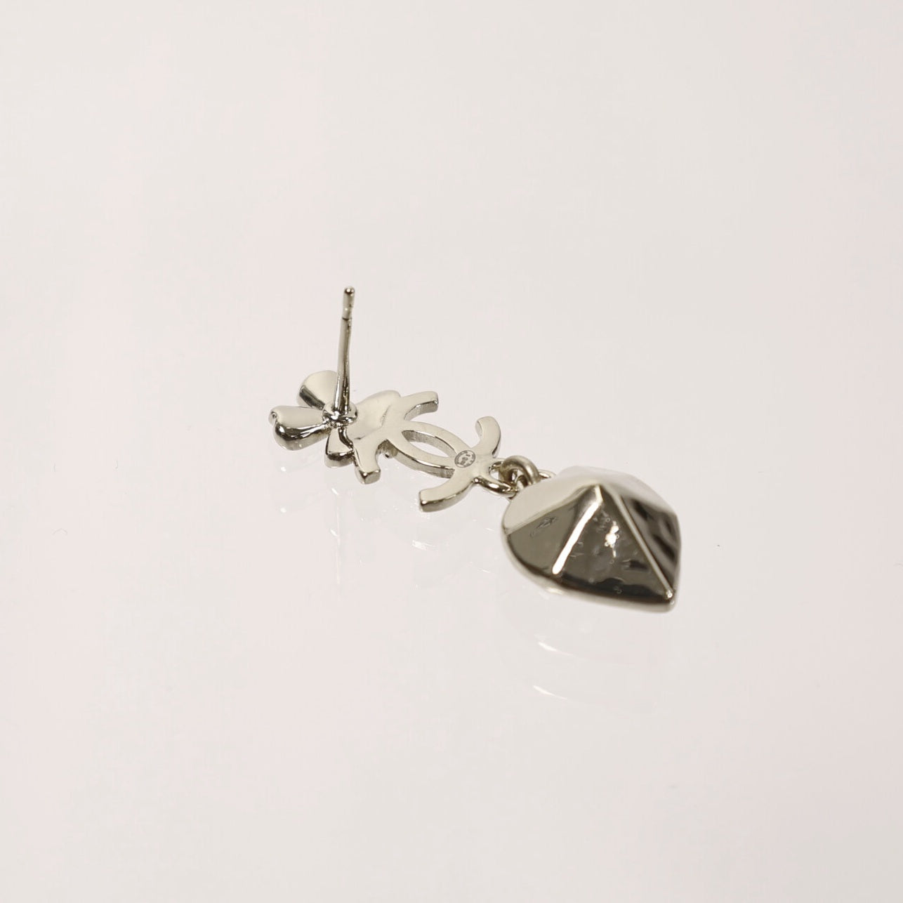 CHANEL 金屬/水晶Earring耳環