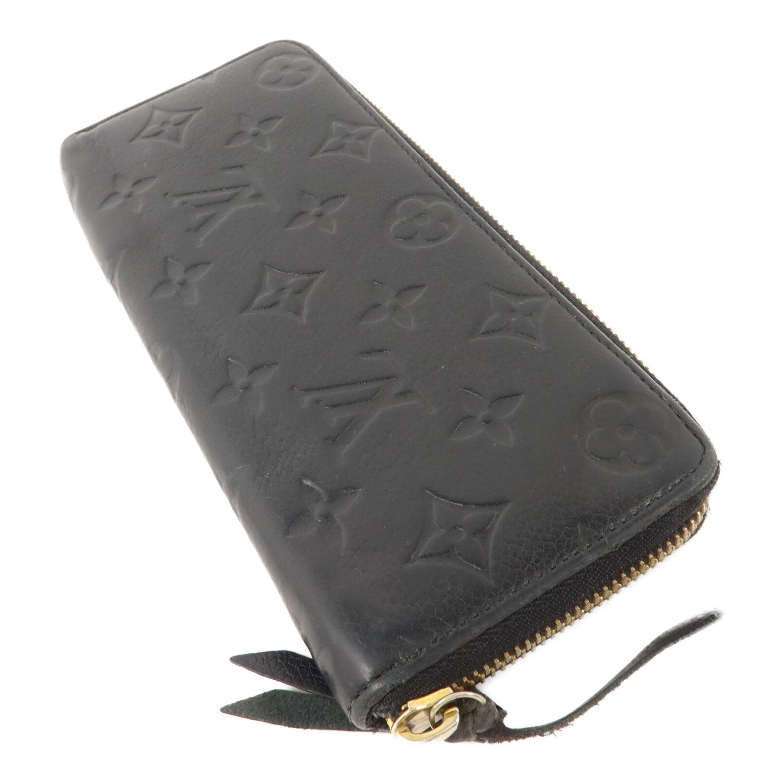 LOUIS VUITTON Monogram Empreinte Portefeuille Wallet Long Wallet金扣拉鏈長錢包