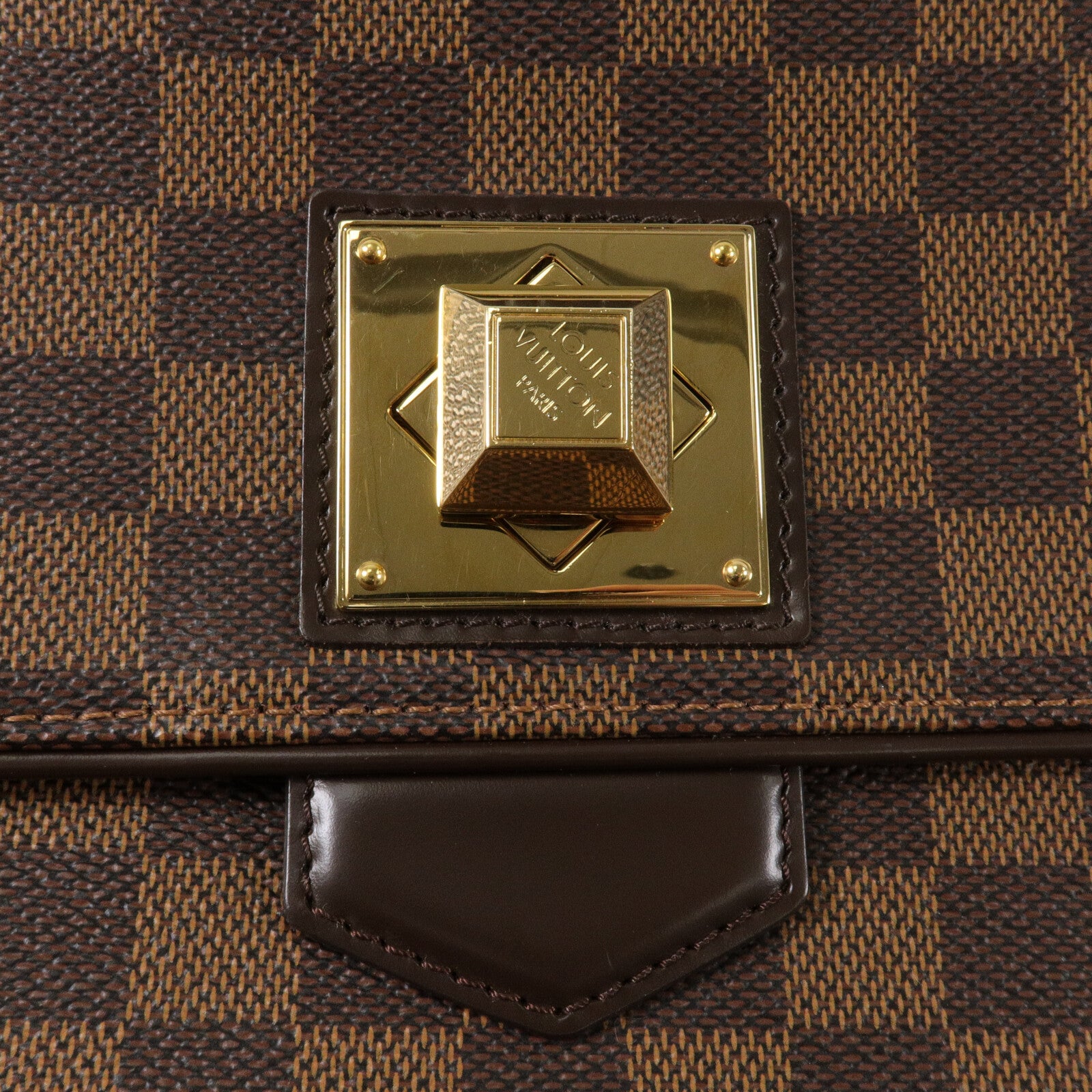LOUIS VUITTON Damier Bergamo MM手挽袋