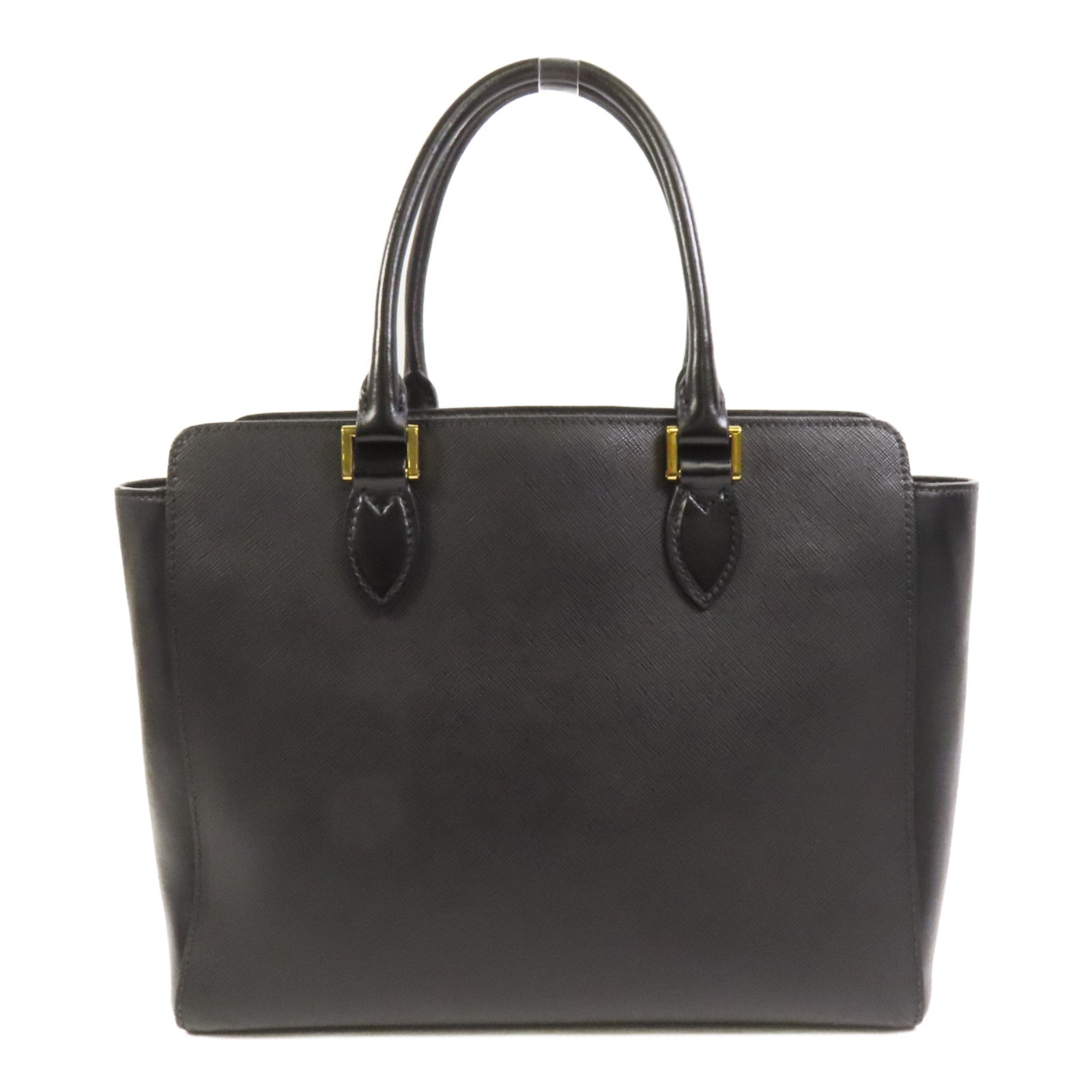 PRADA 牛皮皮革Shoulder Bag金扣手挽肩背兩用袋