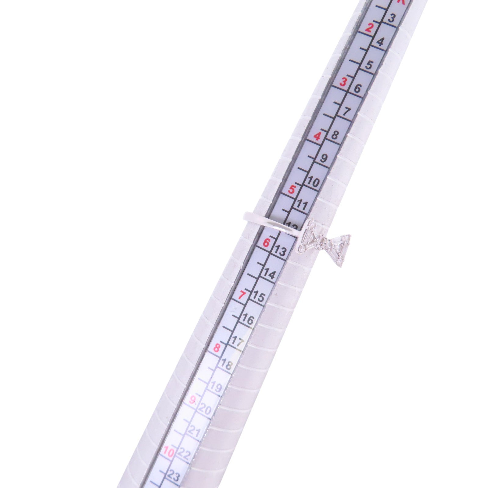 JEWELRY 18K白金/鑽石Diamond Ring戒指US#5.5