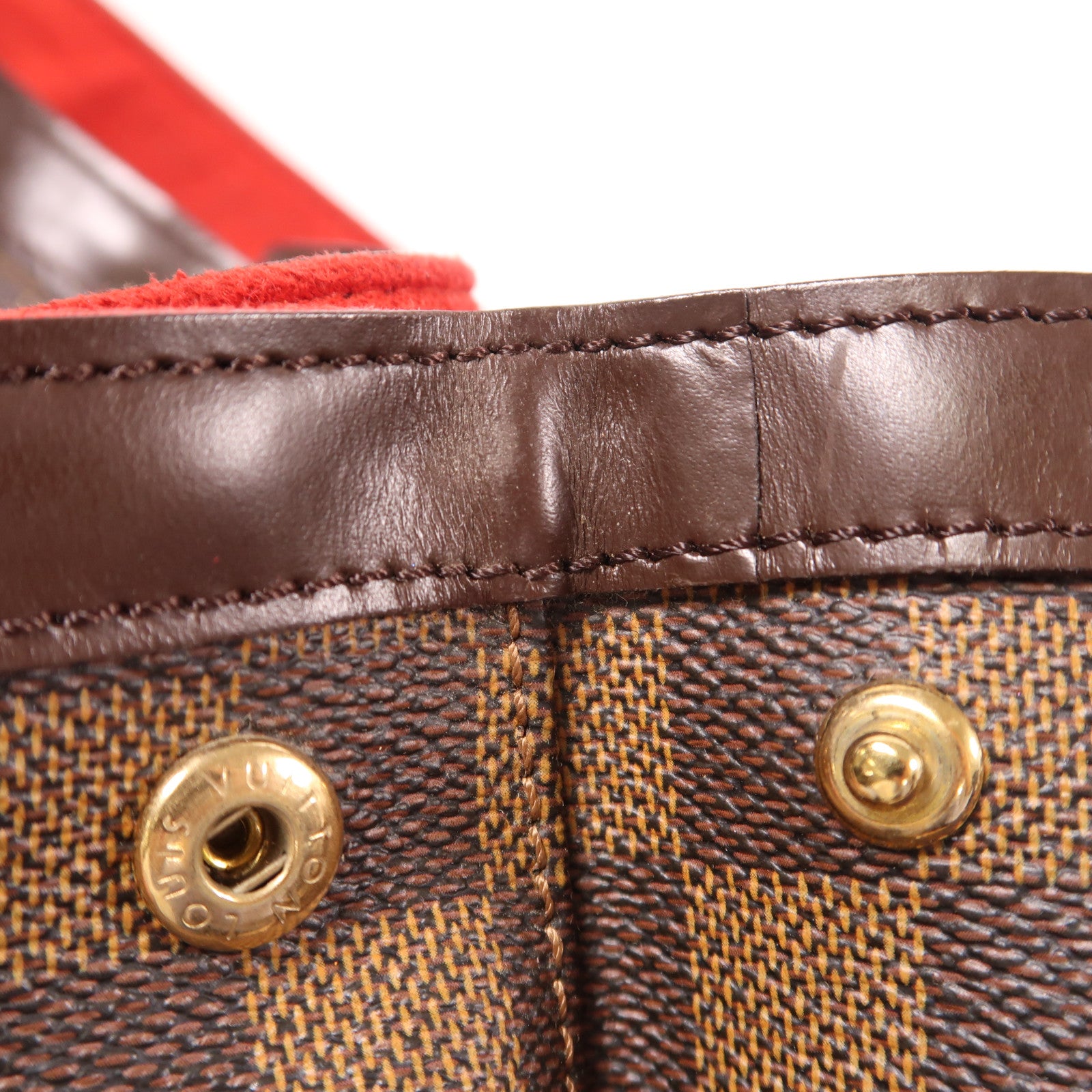 LOUIS VUITTON Damier Hampstead PM金扣肩背袋/手挽袋