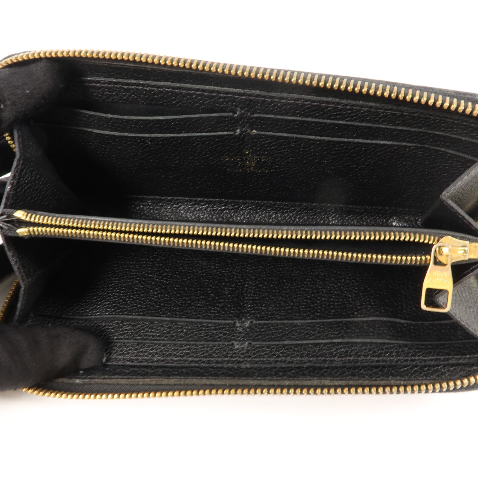 LOUIS VUITTON Monogram Empreinte Portefeuille Wallet Long Wallet金扣拉鏈長錢包