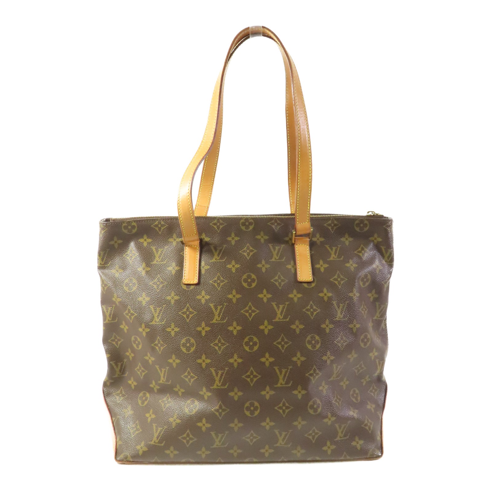 LOUIS VUITTON LV GHW Cabas Mezzo Shoulder Bag M51151 Monogram Brown