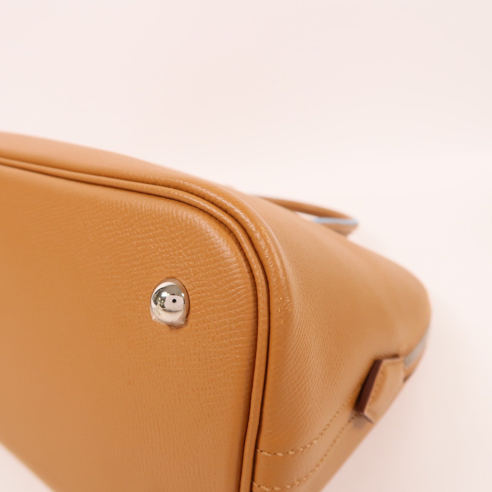 HERMES Epsom皮革Bolide 1923 30銀扣手挽肩背兩用袋Gold