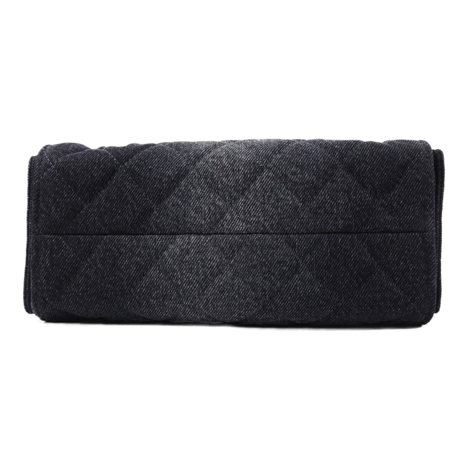 CHANEL 牛仔布Chanel 25 Mini鏈帶肩背袋