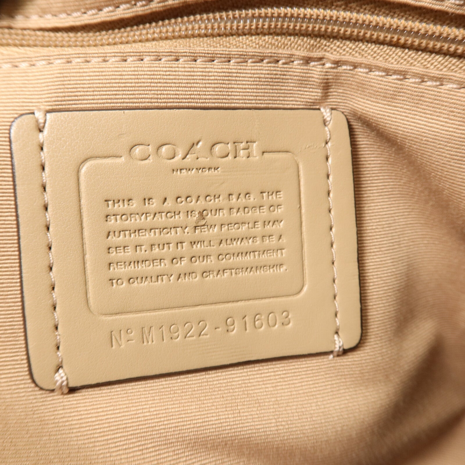 COACH 牛皮皮革Shoulder Bag手挽肩背兩用袋