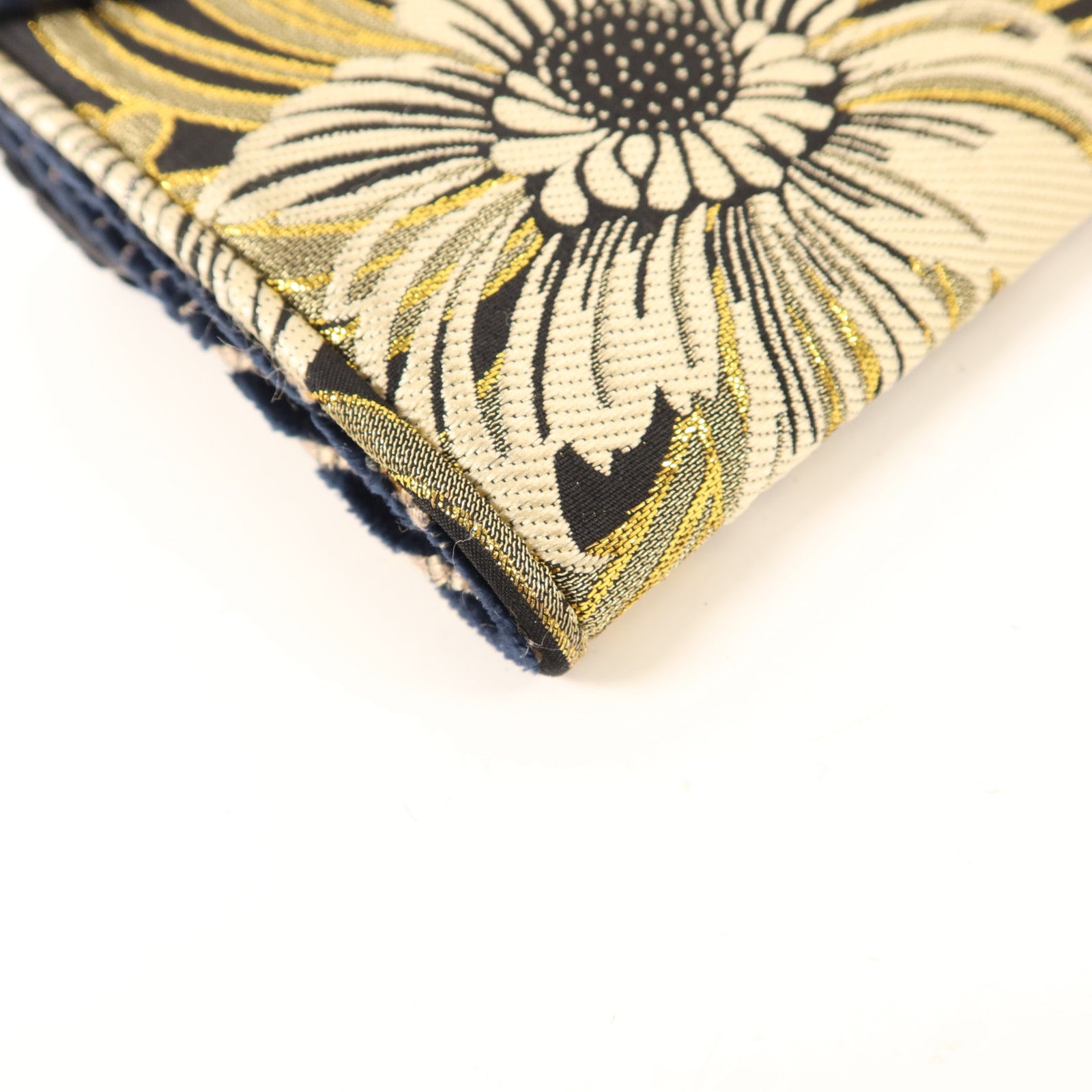 BVLGARI 天鵝絨/布料Clutch Bag金扣手拿包
