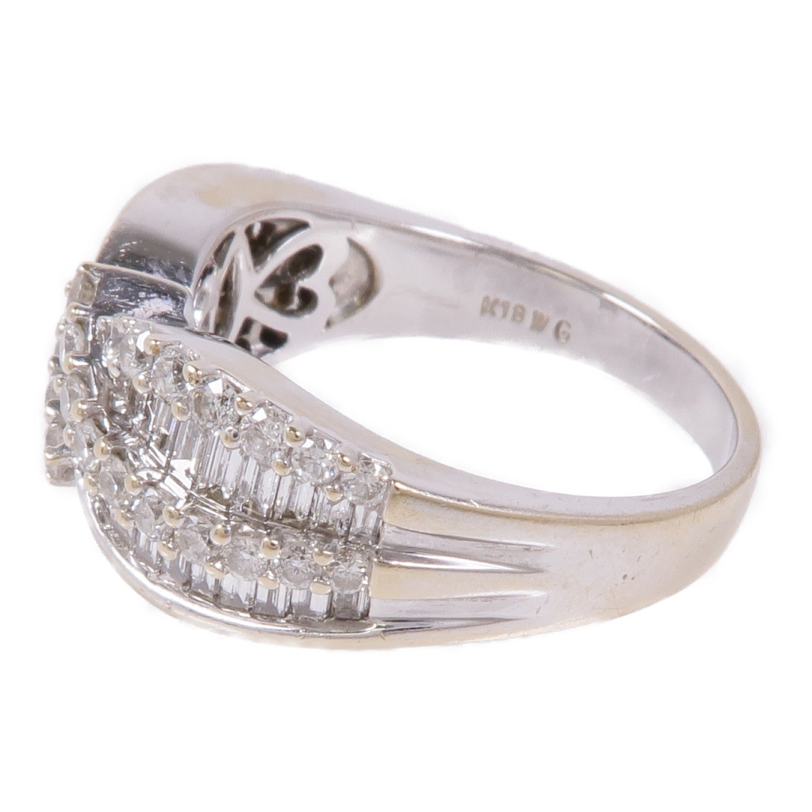 JEWELRY 18K白金Diamond Ring鑽石戒指US#6.25