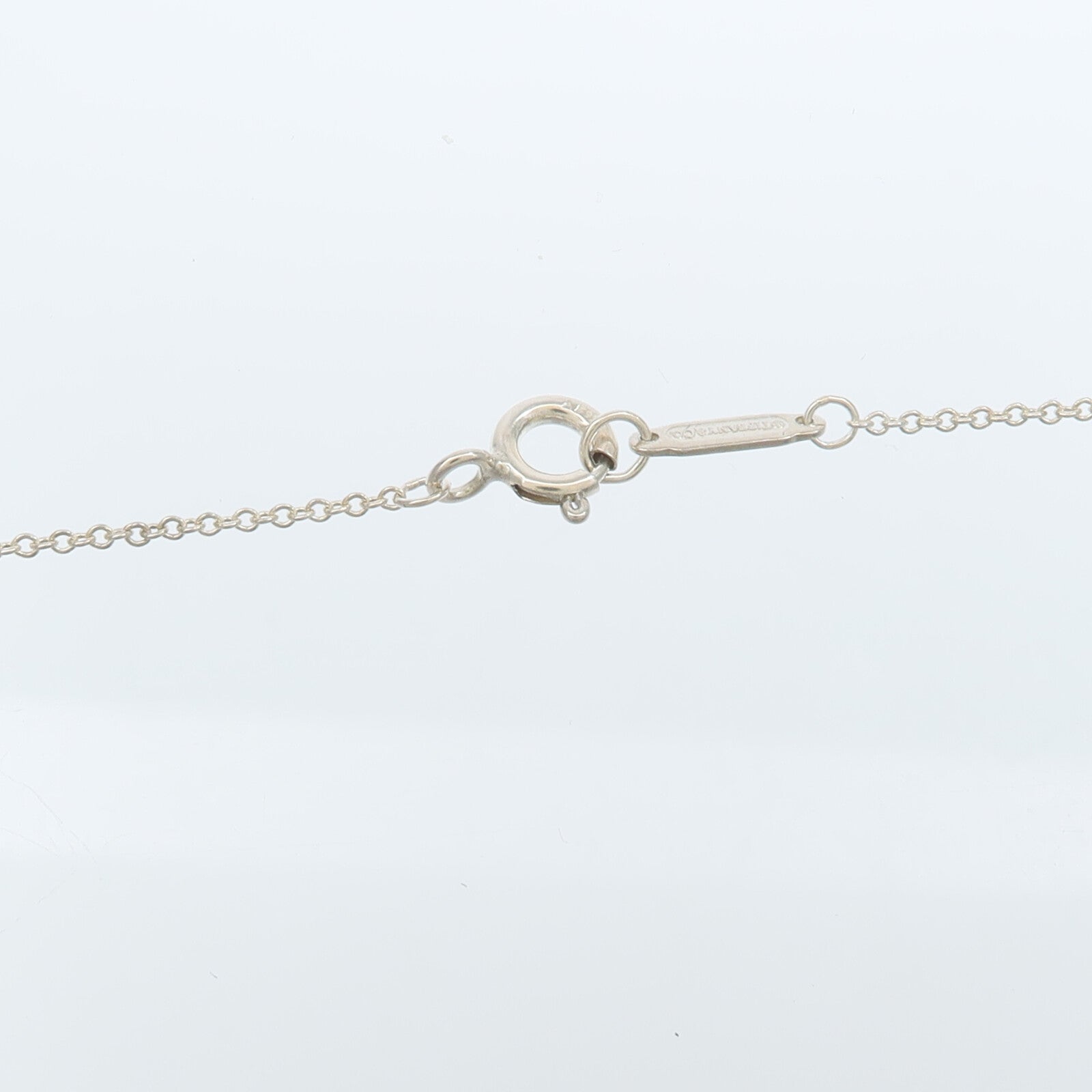 TIFFANY＆CO 925純銀Return To Tiffany Heart Pendant項鍊
