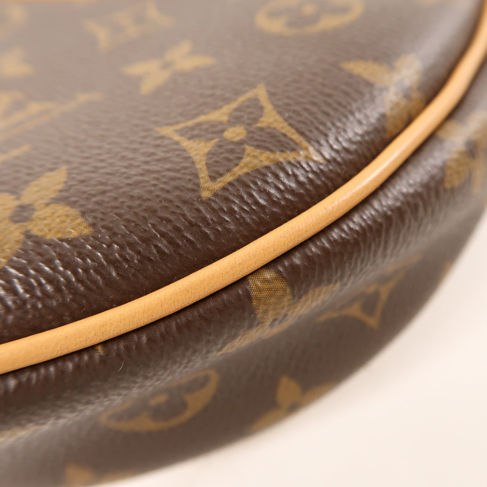 LOUIS VUITTON Monogram Loop金扣肩背袋棕色