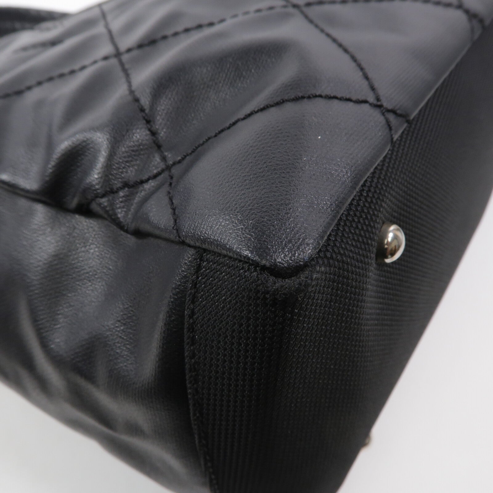 CHANEL 尼龍Paris Biarritz Tote MM肩背袋