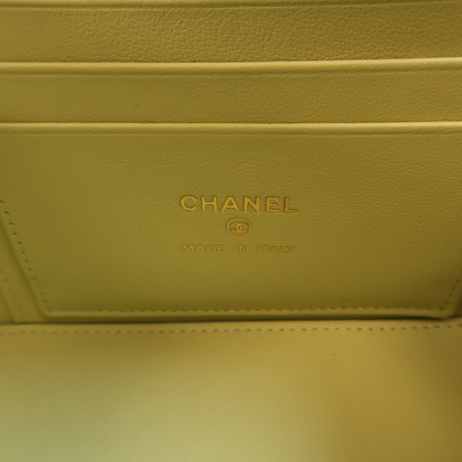 CHANEL 牛皮皮革Handle Vanity金扣手挽肩背兩用袋