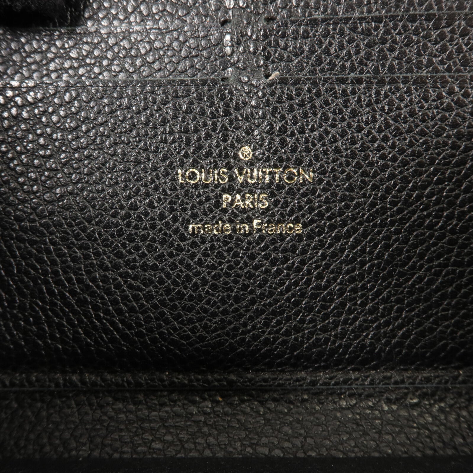 LOUIS VUITTON Monogram Empreinte Portefeuille Wallet Long Wallet金扣拉鏈長錢包