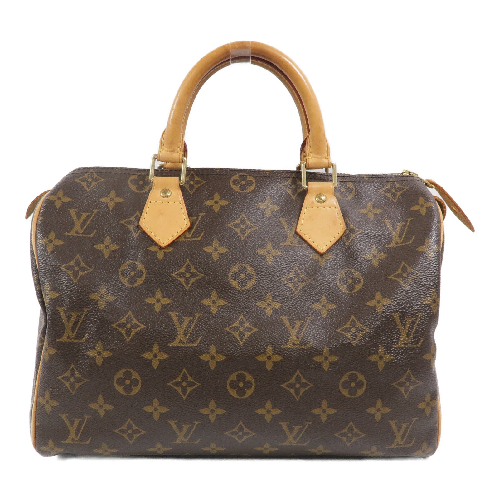 LOUIS VUITTON Monogram Speedy 30金扣手挽袋