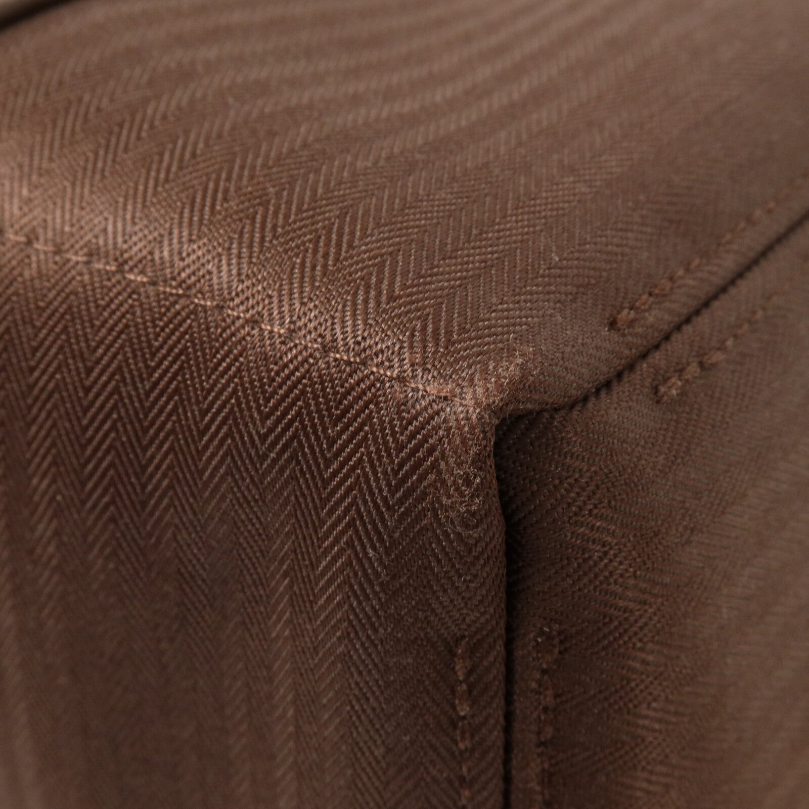 HERMES 帆布Acapulco PM Tote手挽袋Dark Brown