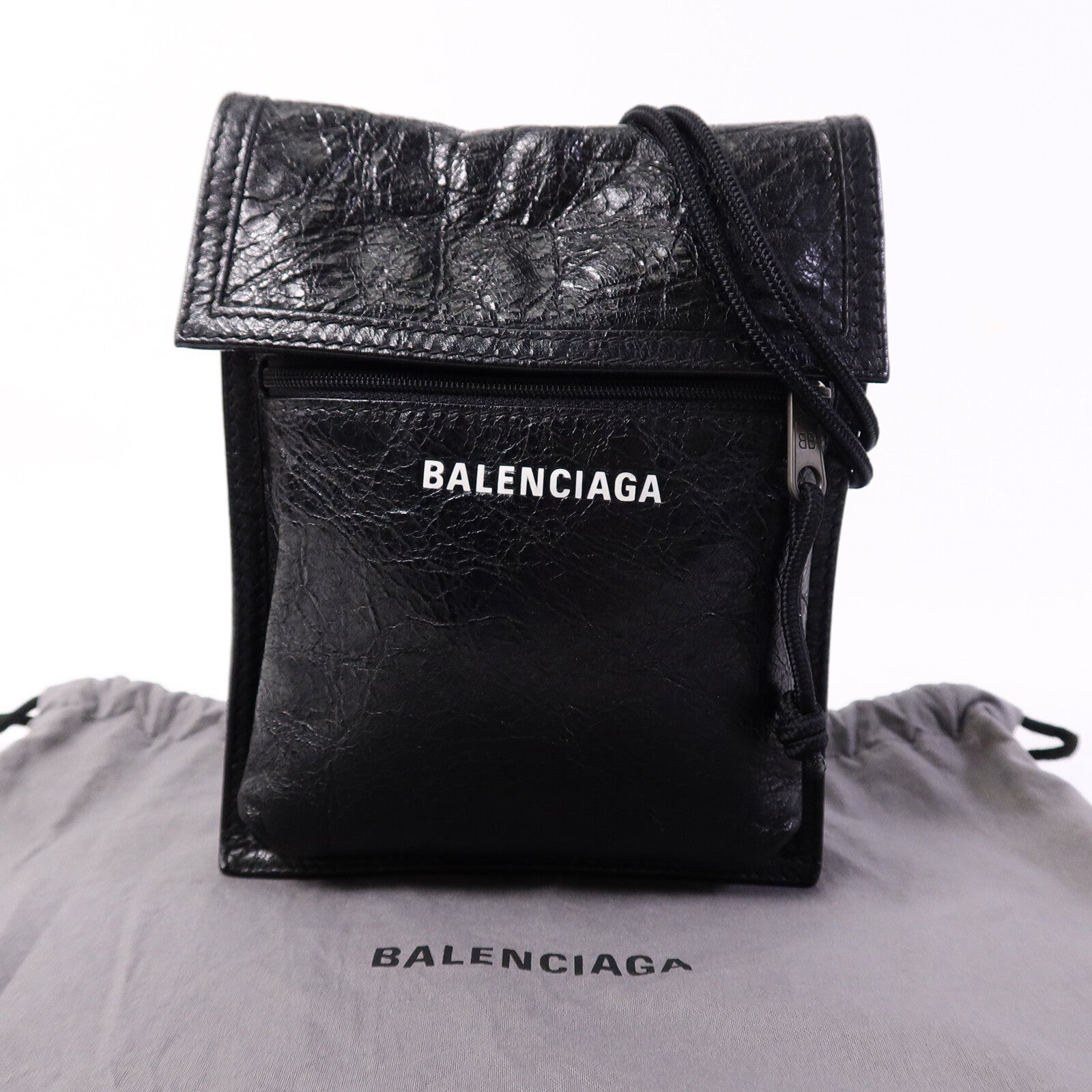 BALENCIAGA 牛皮皮革Shoulder Bag肩背袋