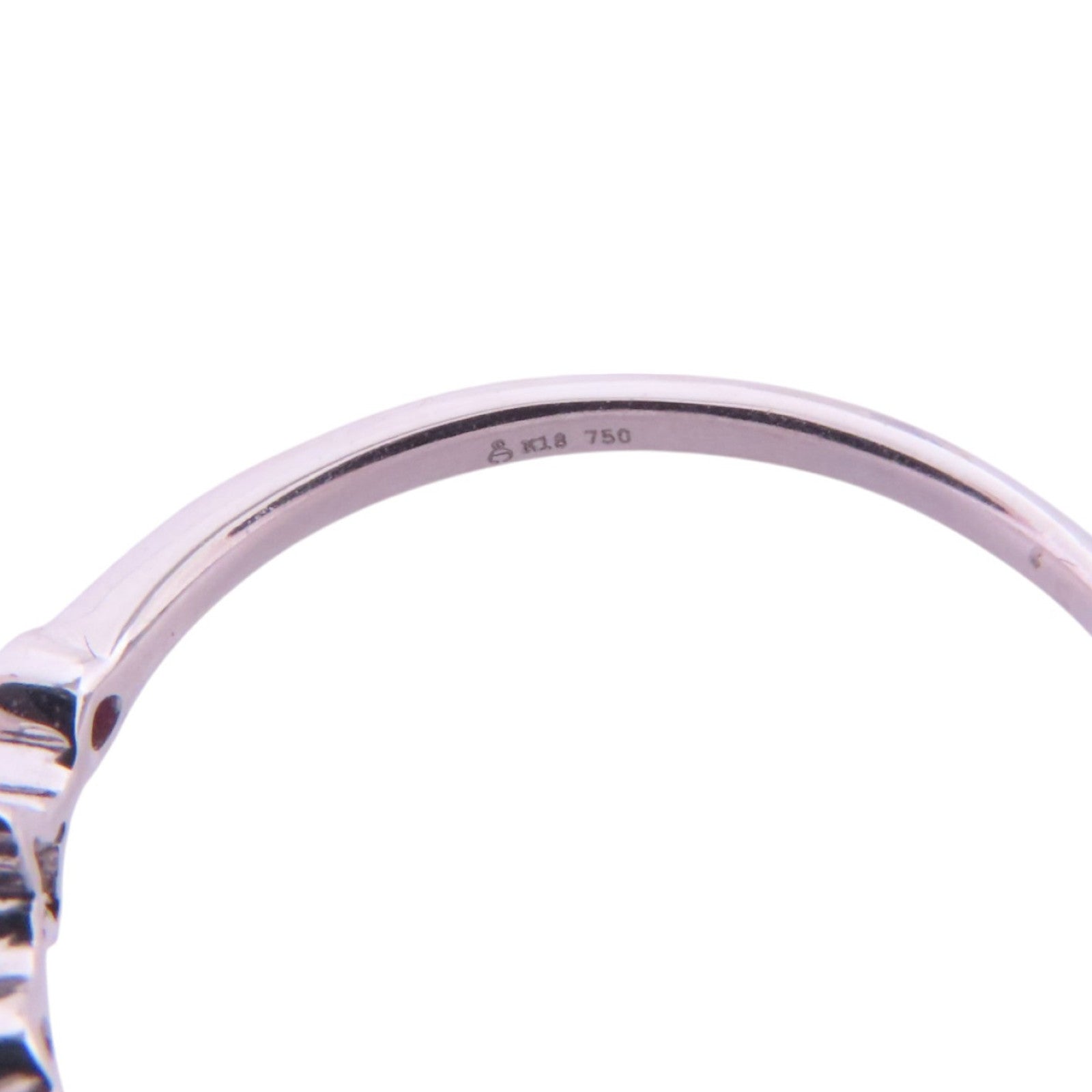 JEWELRY 18K白金/鑽石Diamond Ring戒指US#6.5