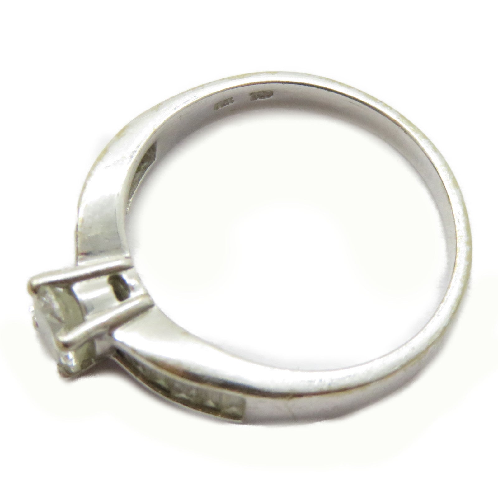 JEWELRY 【激減優惠】18K白金Diamond Ring 0.32ct鑽石戒指US#5.25