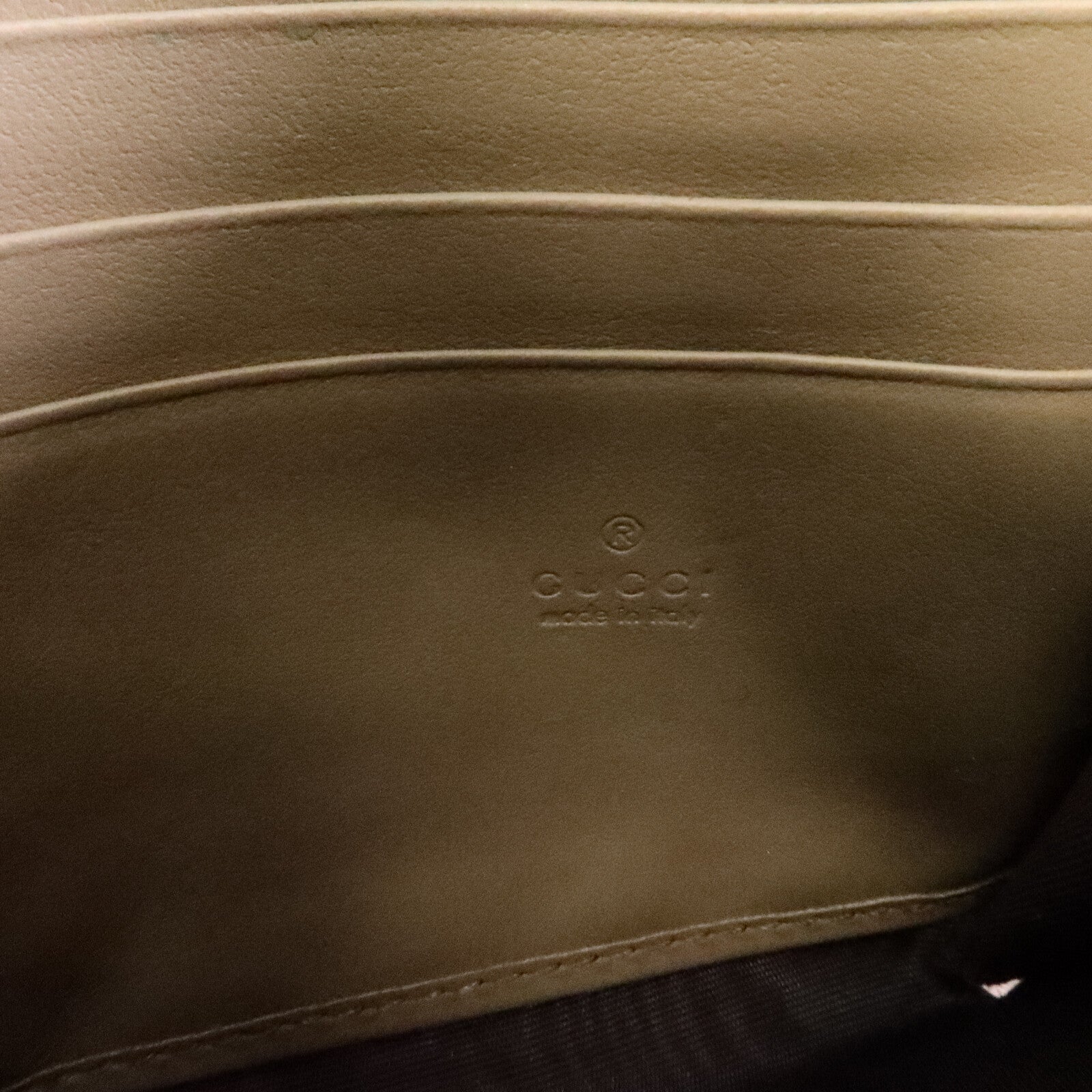 GUCCI 塗層帆布Dionysus Wallet On Chain鏈帶肩背袋