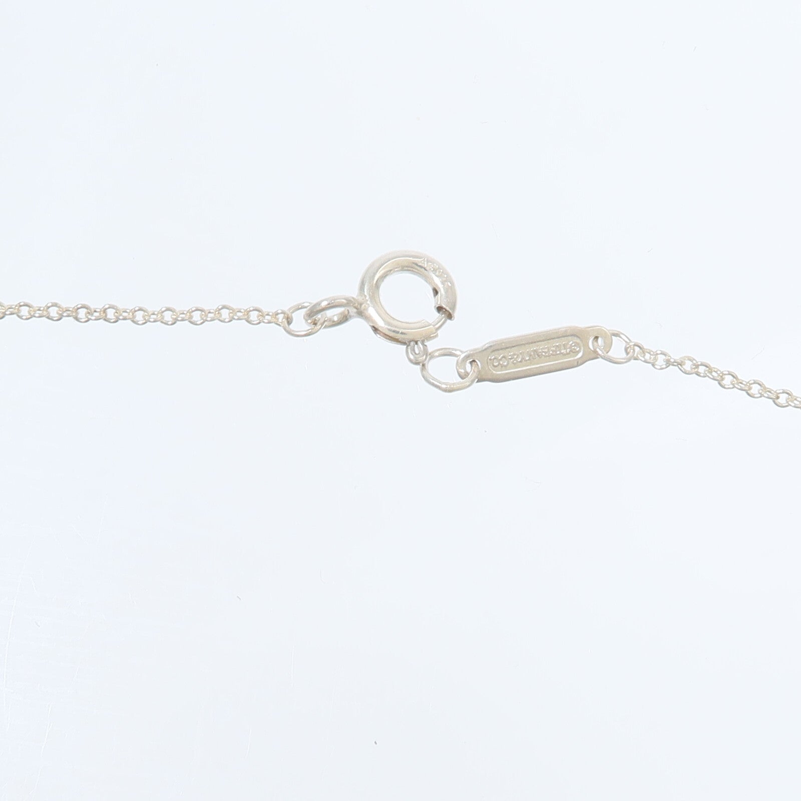 TIFFANY＆CO 925純銀Return To Tiffany Heart Pendant項鍊