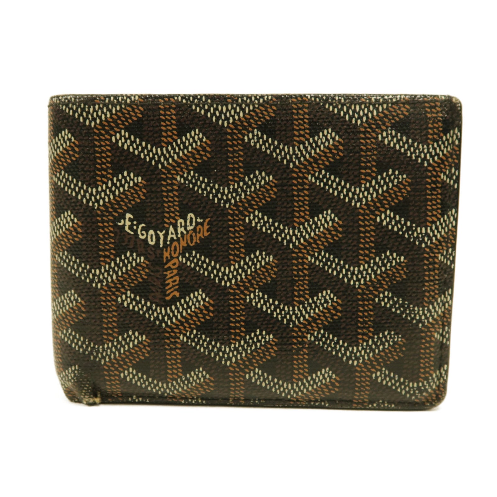 GOYARD 塗層帆布Wallet折疊錢包黑色