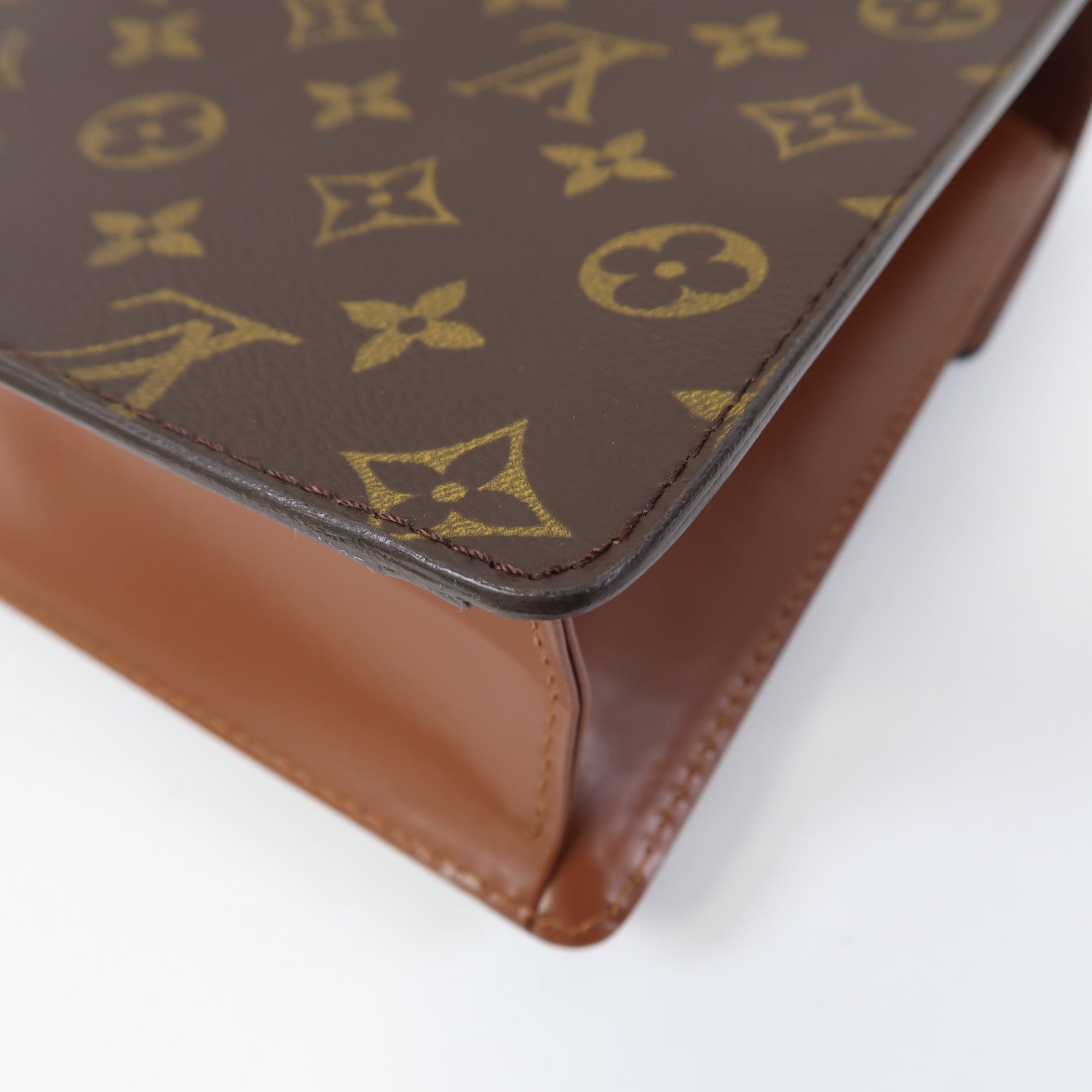 LOUIS VUITTON 【激減優惠】Monogram Monceau 26金扣手挽肩背兩用袋啡色