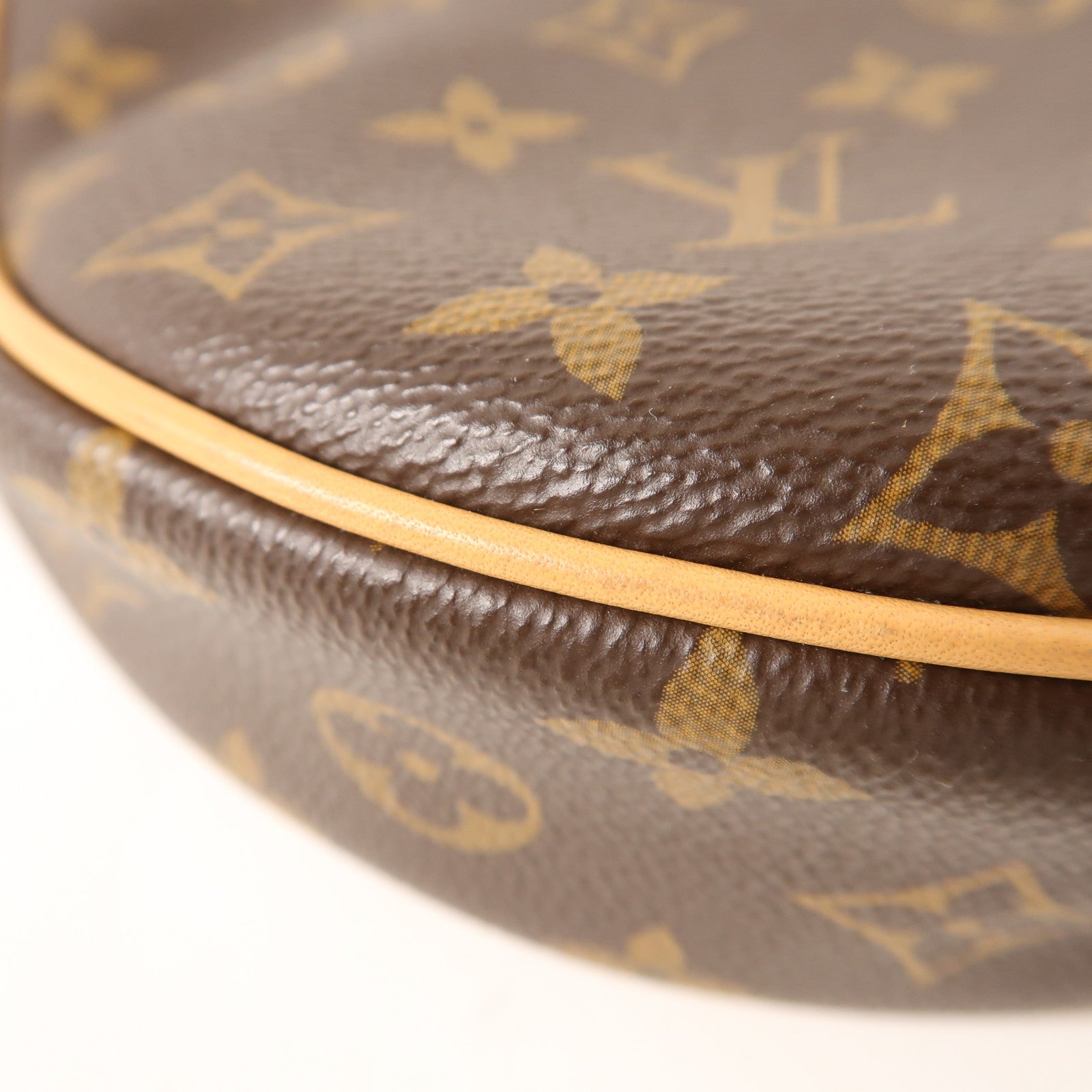 LOUIS VUITTON Monogram Loop金扣肩背袋棕色