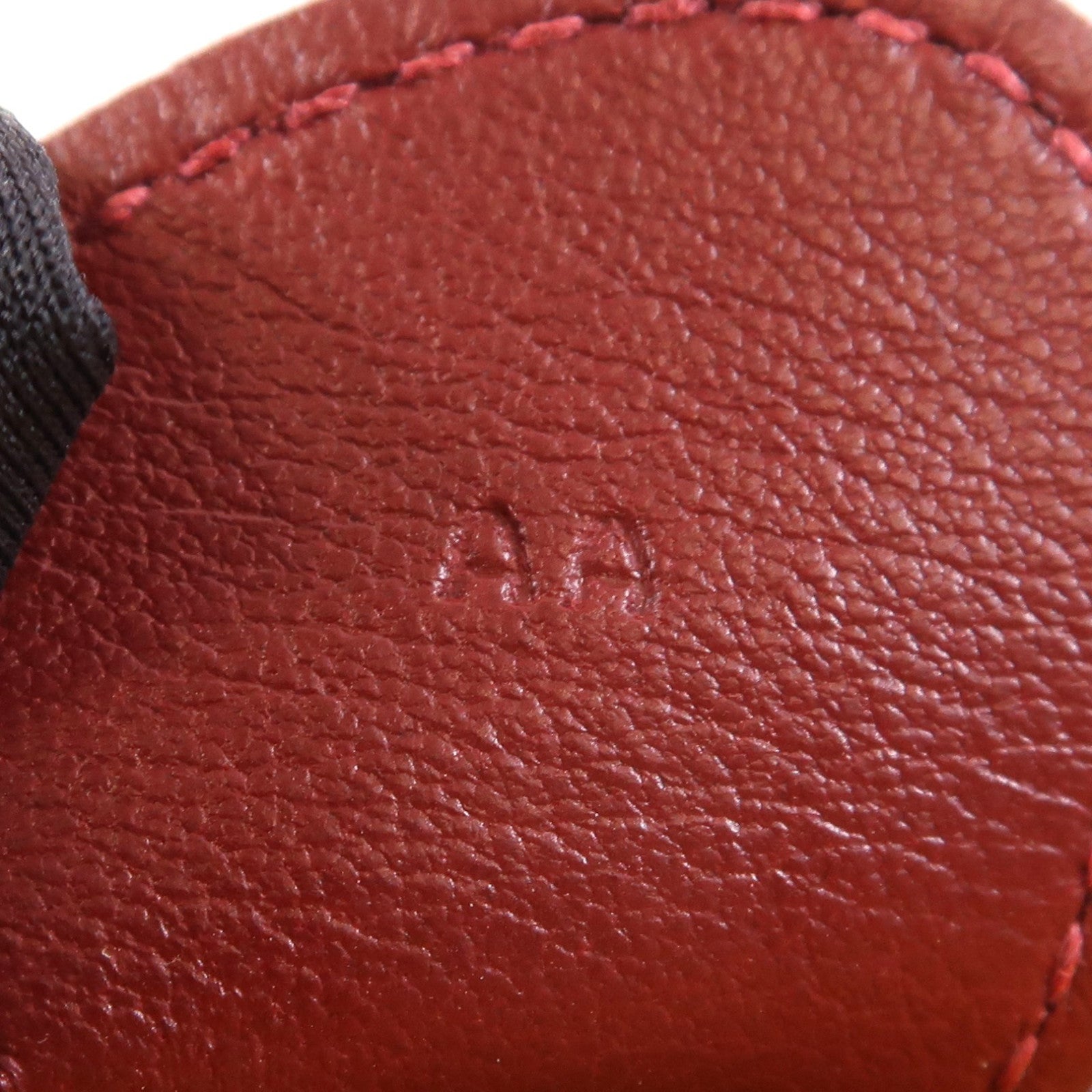 HERMES Rodeo MM Charm Swift Leather Orange/Blue/Brown