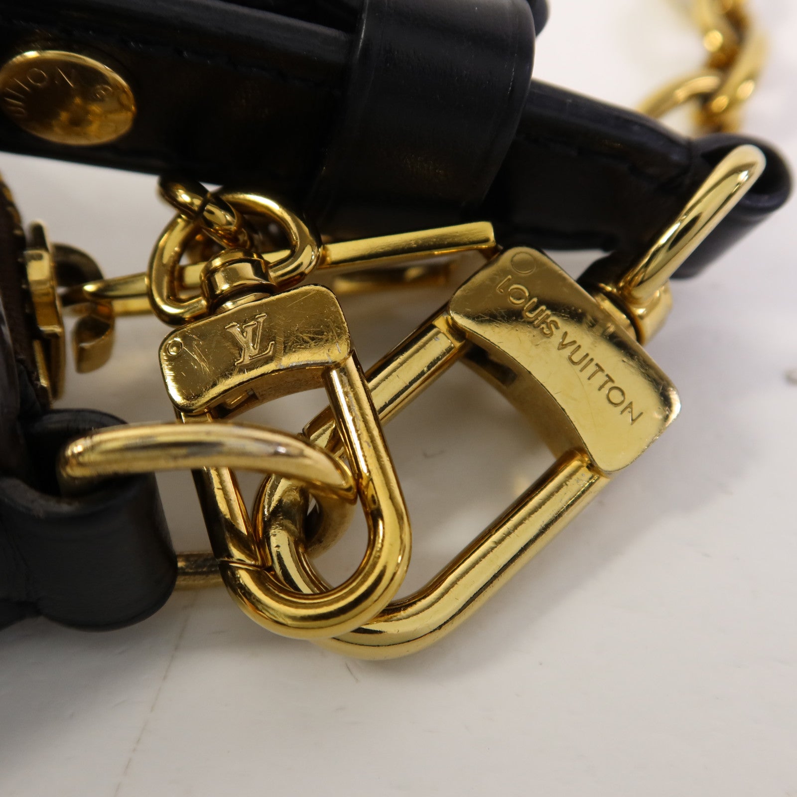 LOUIS VUITTON Monogram Boulogne PM金扣手挽肩背兩用袋