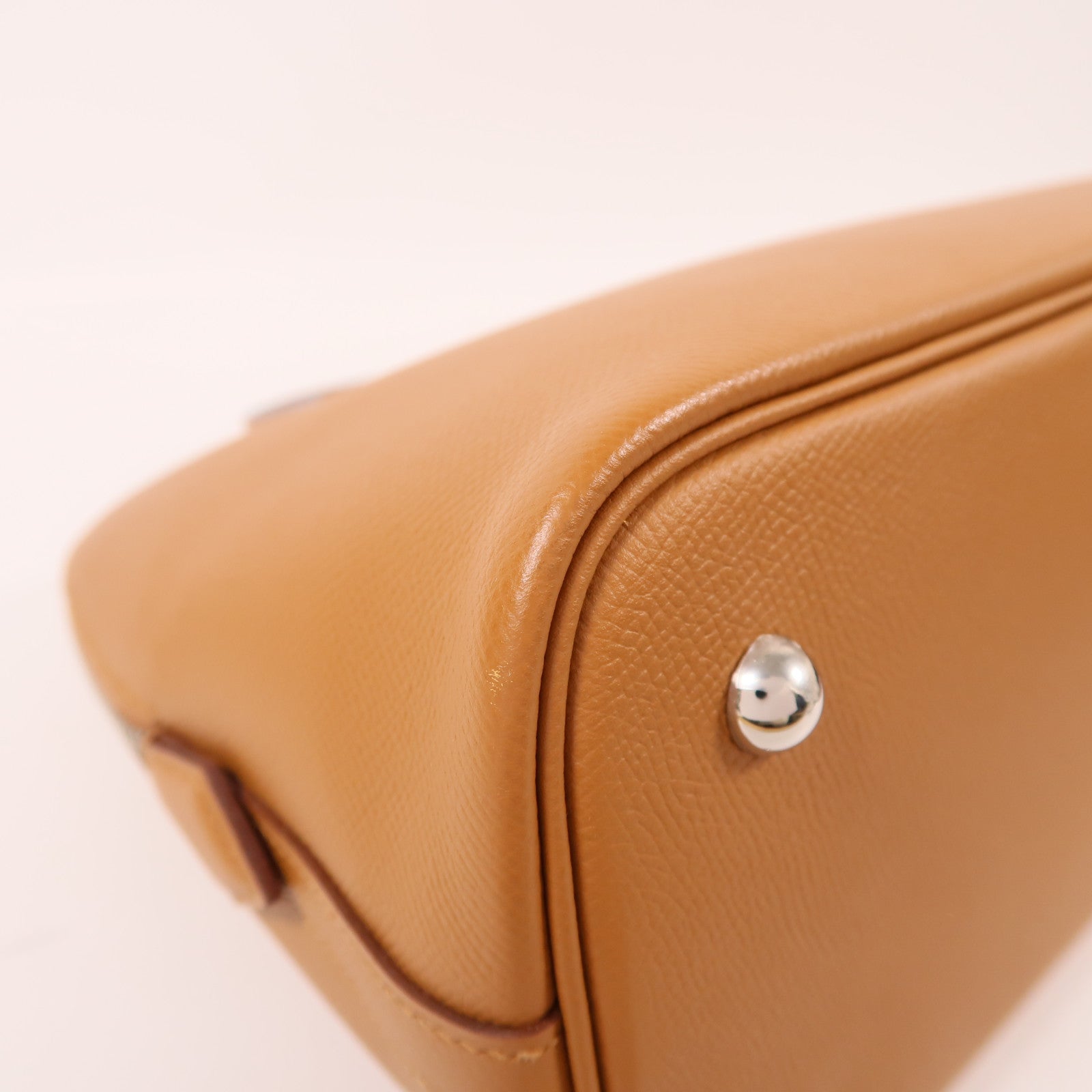 HERMES Epsom皮革Bolide 1923 30銀扣手挽肩背兩用袋Gold