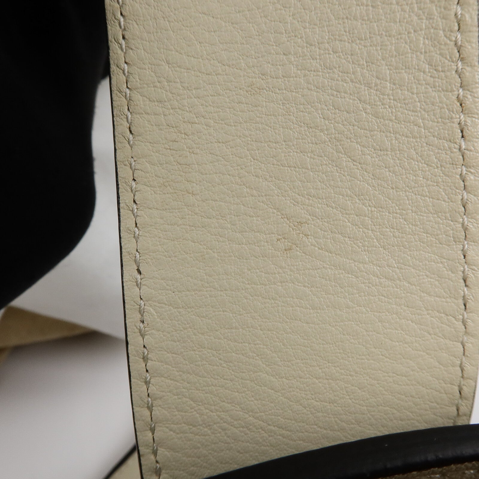 GUCCI 塗層帆布Padlock GG Small手挽袋