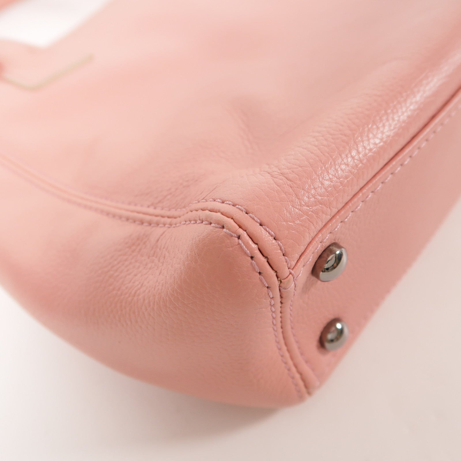CHANEL CC SHW 2.55 Totebag Leather Pink