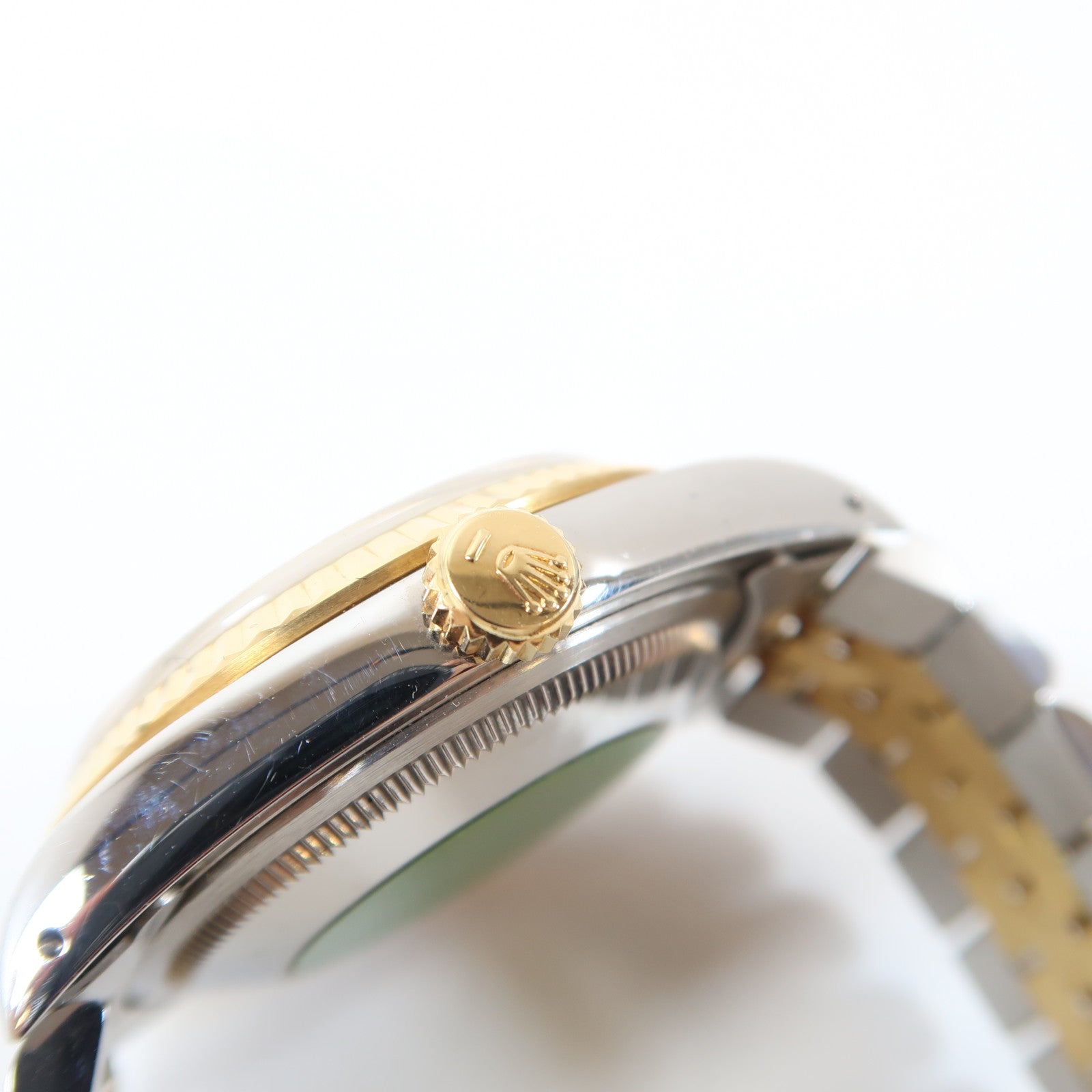 ROLEX Datejust 36 18K黃金/不鏽鋼手錶自動機芯金色