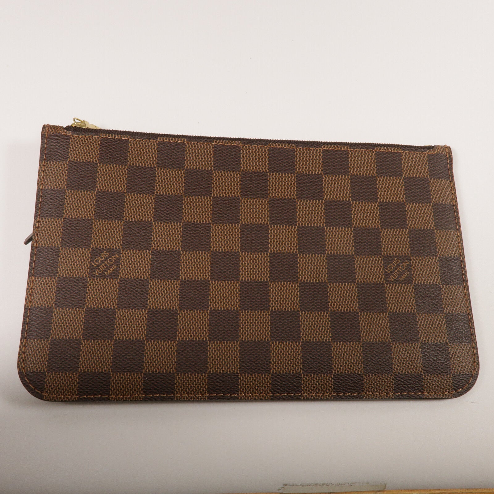 LOUIS VUITTON Damier Neverfull MM手挽袋