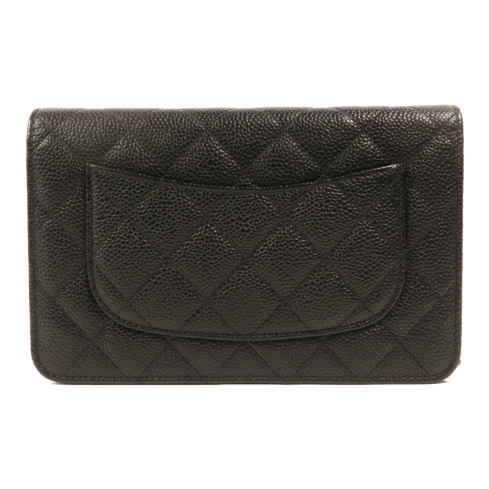 CHANEL 牛皮皮革WOC Wallet On Chain鏈帶肩背袋