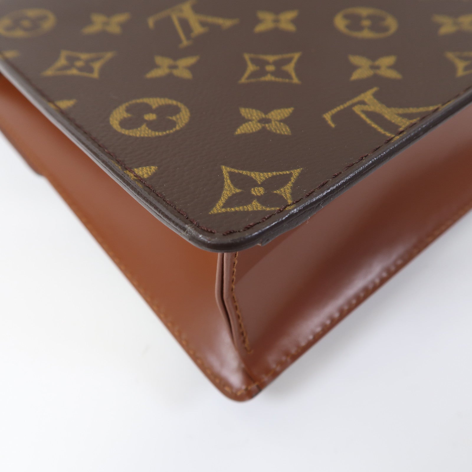 LOUIS VUITTON 【激減優惠】Monogram Monceau 26金扣手挽肩背兩用袋啡色