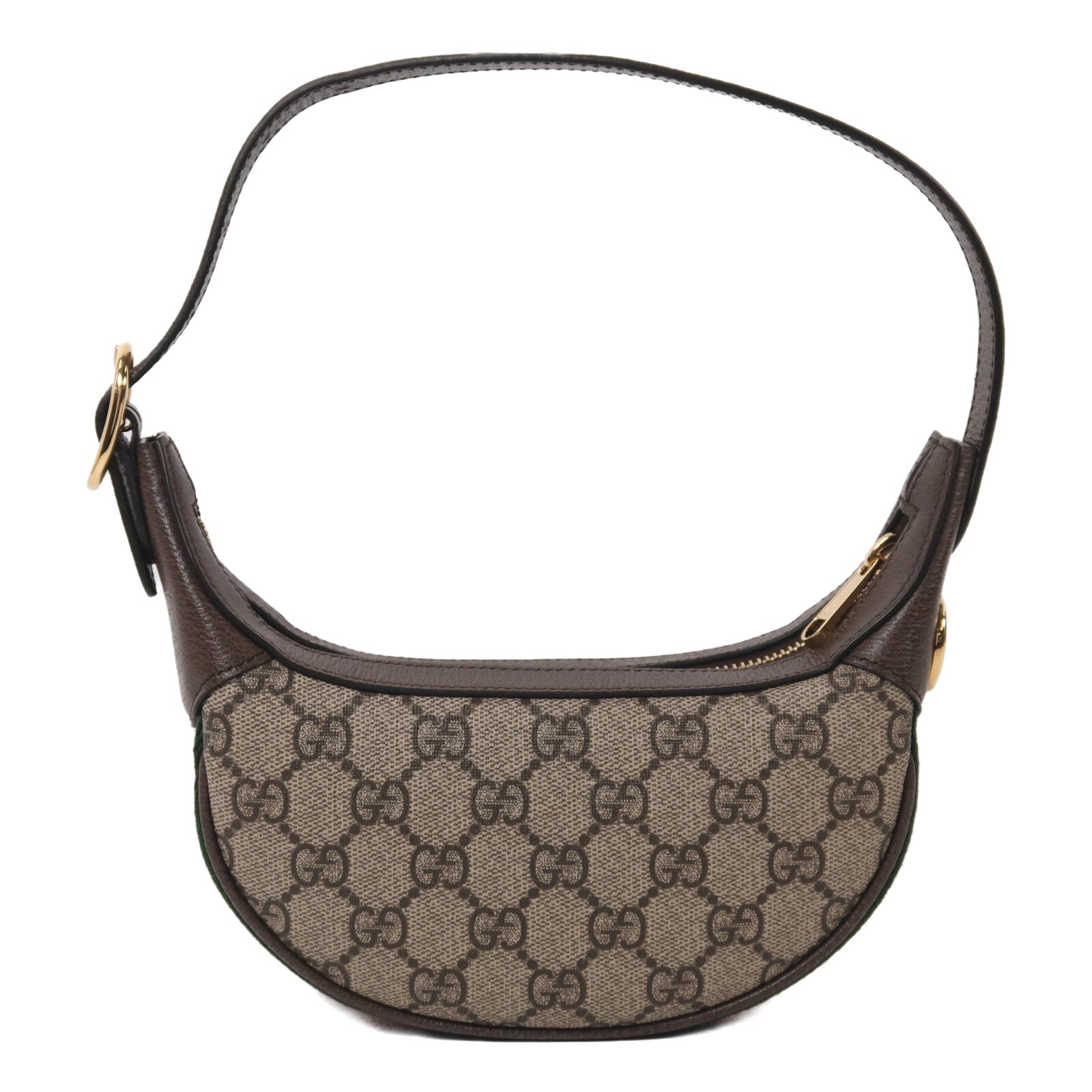 GUCCI 【激減優惠】塗層帆布Ophidia Mini Bag金扣肩背袋