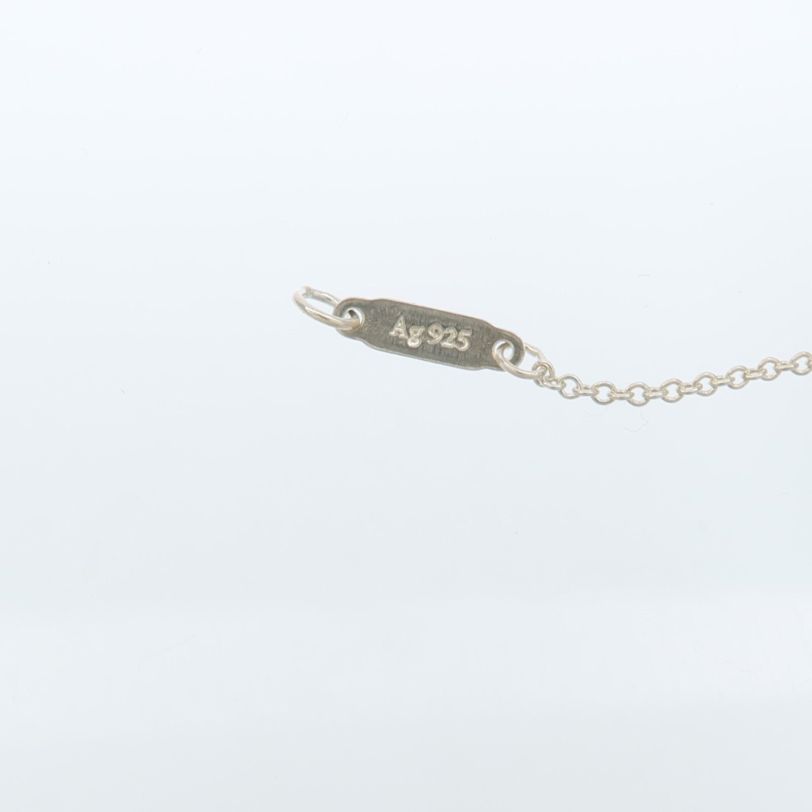 TIFFANY＆CO 925純銀Return To Tiffany Heart Pendant項鍊