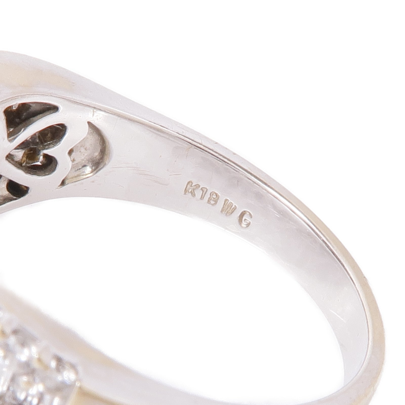 JEWELRY 18K白金Diamond Ring鑽石戒指US#6.25