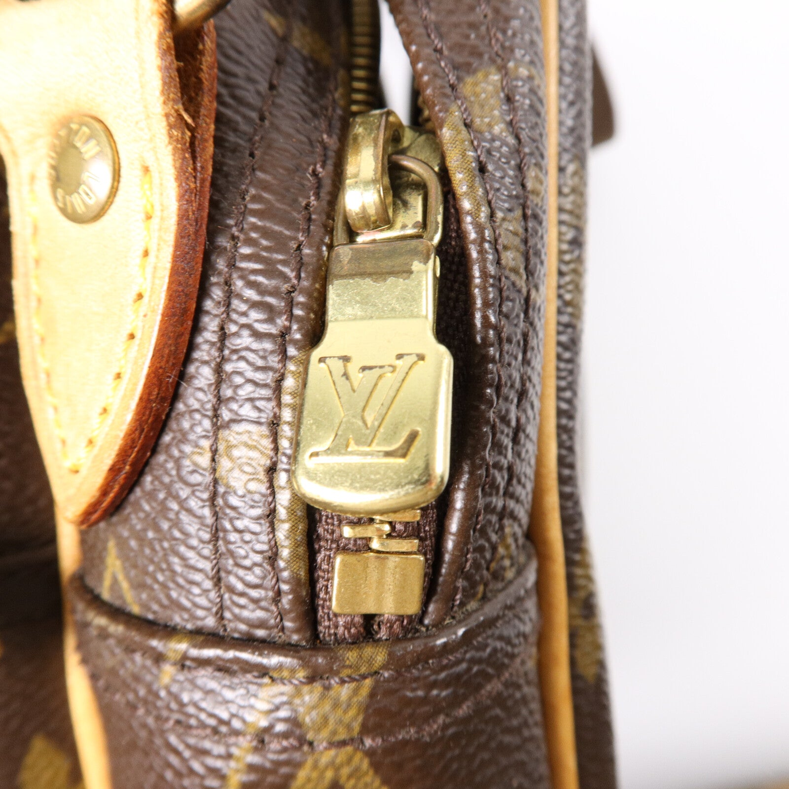 LOUIS VUITTON Monogram Reporter PM肩背袋