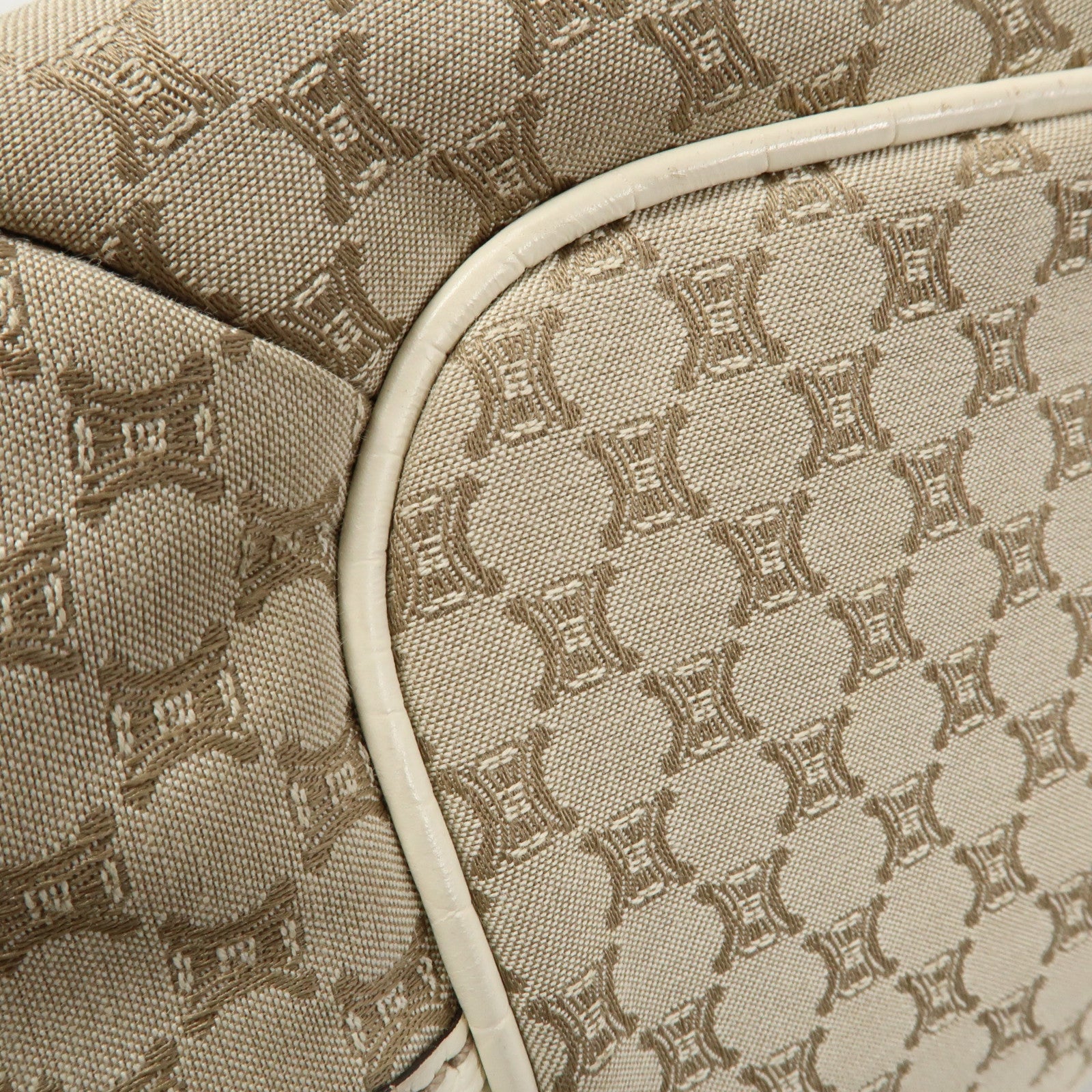 CELINE 帆布/牛皮皮革Bitter Sweet金扣手挽袋