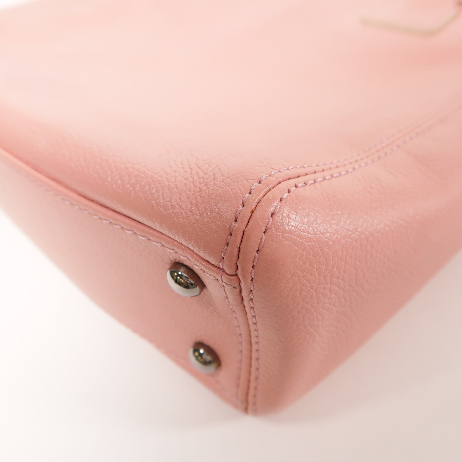CHANEL CC SHW 2.55 Totebag Leather Pink