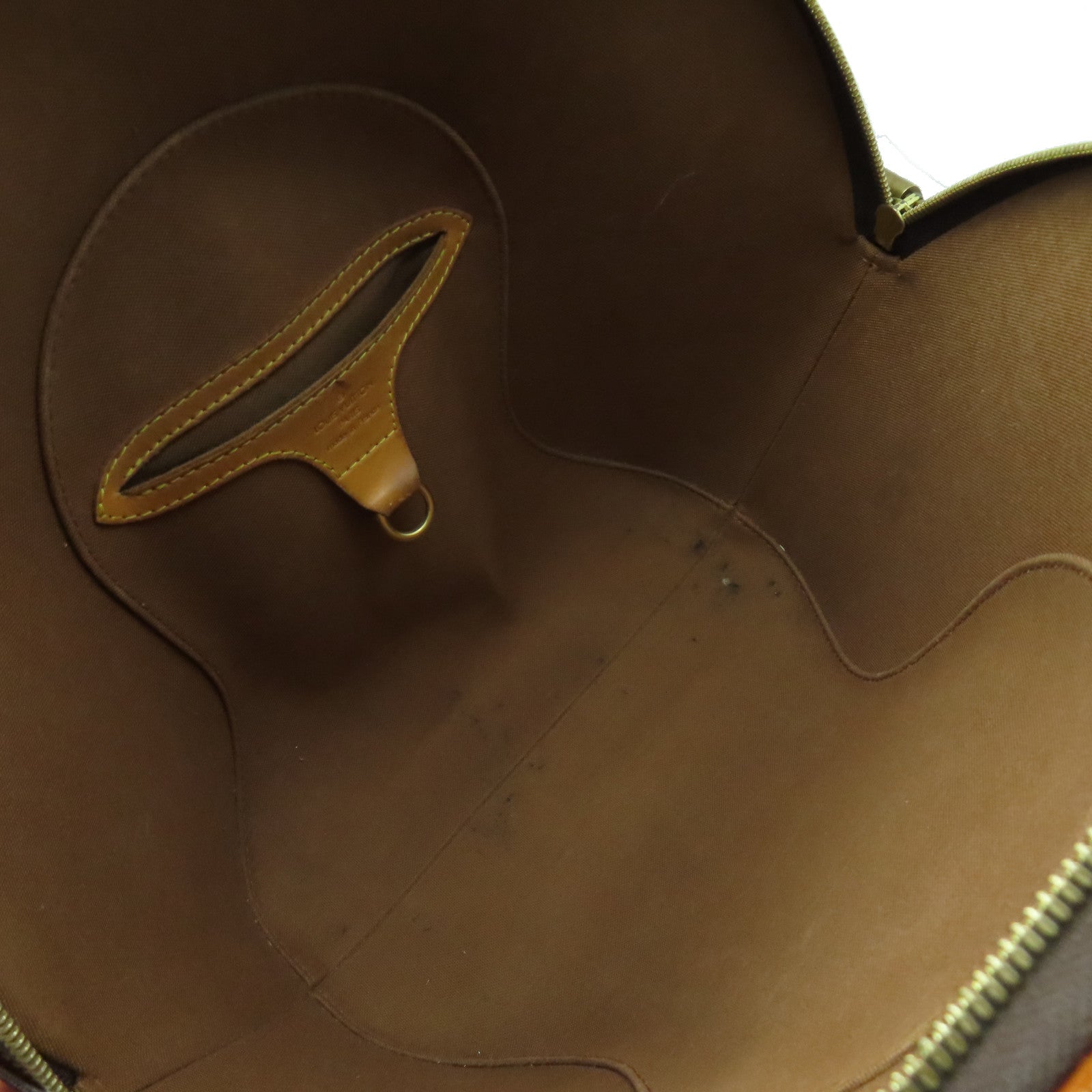 LOUIS VUITTON 【激減優惠】Monogram Ellipse MM Hand Bag金扣手挽袋啡色
