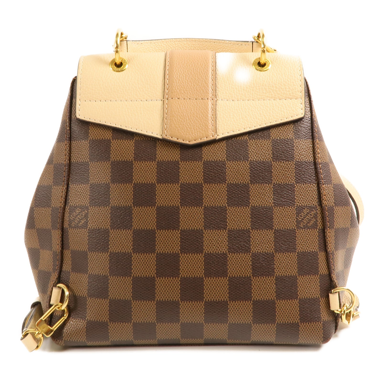 LOUIS VUITTON Damier Clapton金扣背包