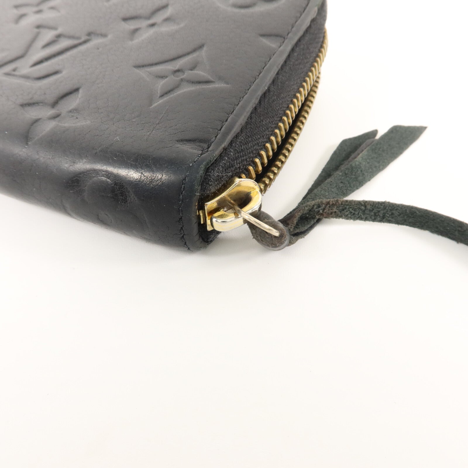LOUIS VUITTON Monogram Empreinte Portefeuille Wallet Long Wallet金扣拉鏈長錢包
