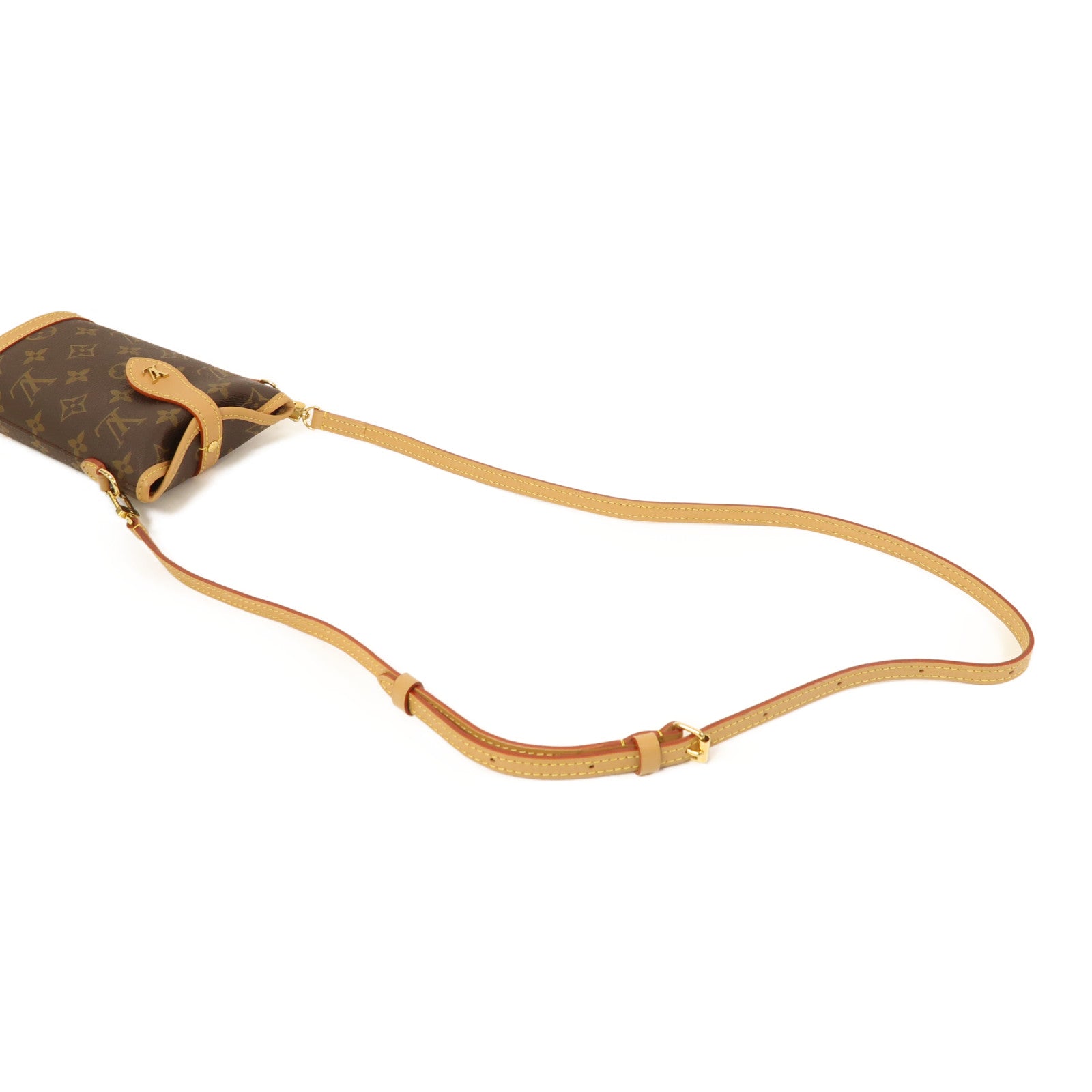 LOUIS VUITTON 【激減優惠】Monogram Fold Me Pouch金扣肩背袋