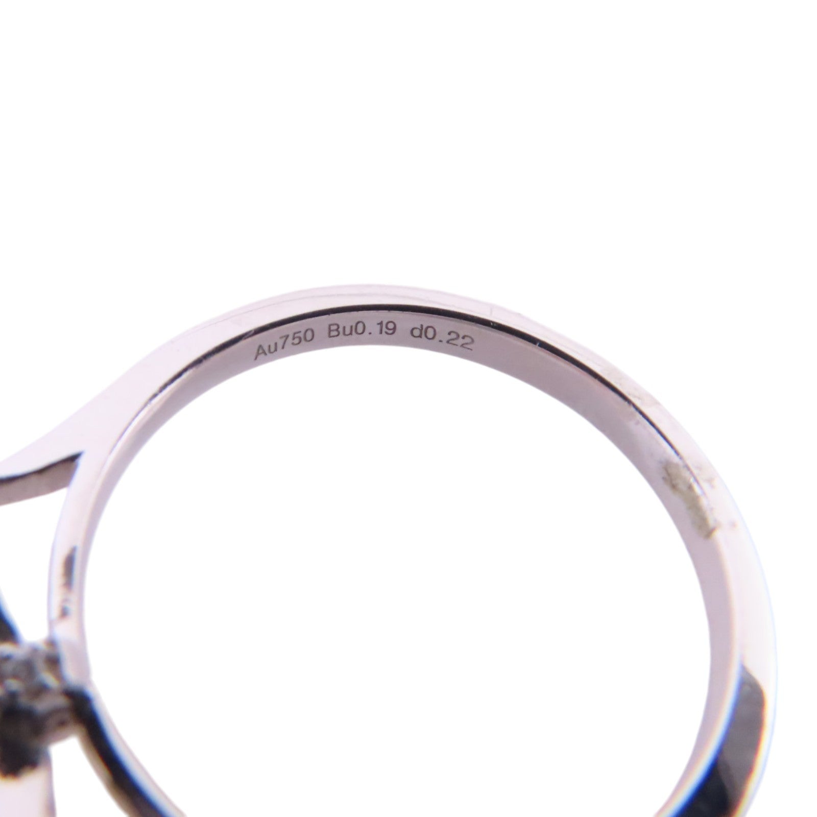 JEWELRY 18K白金/鑽石Diamond Ring戒指US#5.5