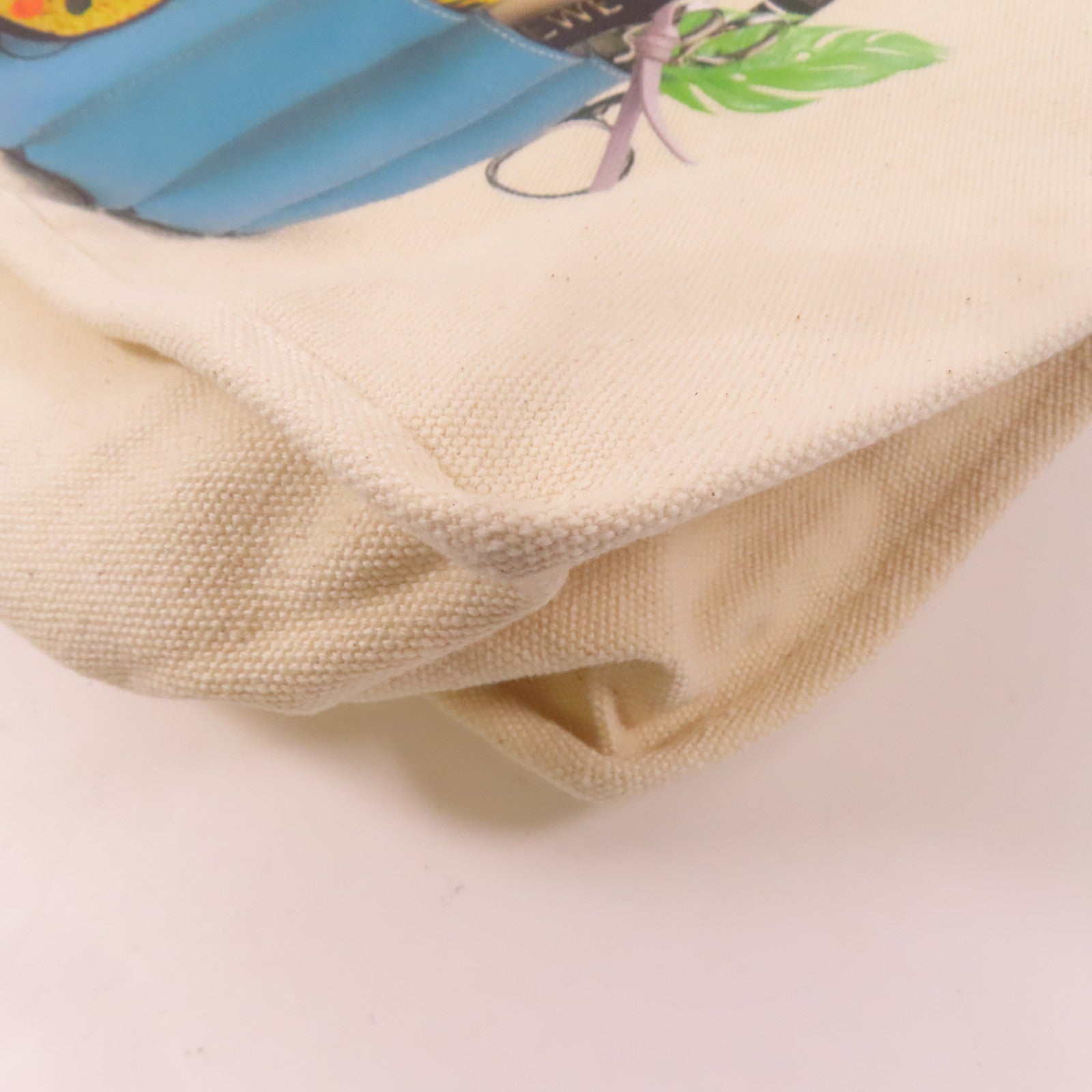 LOEWE 帆布Tote Bag肩背袋米色